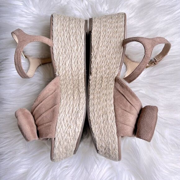 Liz Claiborne bow espadrille wedges - Picture 3 of 7